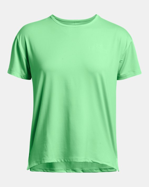 Camiseta de manga corta UA RUSH™ Energy 2.0 para mujer, Green, pdpMainDesktop image number 2